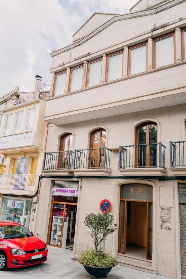 Apartamento La Iglesia Caldas De Reis Esterno foto